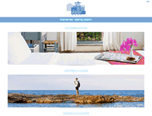Tablet Screenshot of galaxy-villas.com
